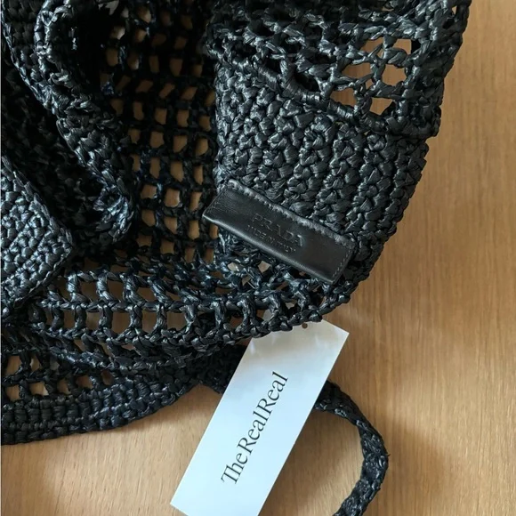 Prada Raffia Tote black - Picture 3 of 11